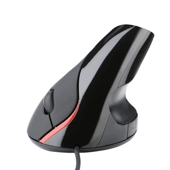 

USB Wired Ergonomic Vertical Mouse Upright Mouse 5 Button Optical Mouse Wired Ergonomic Gaming Mouse for PC/Laptop