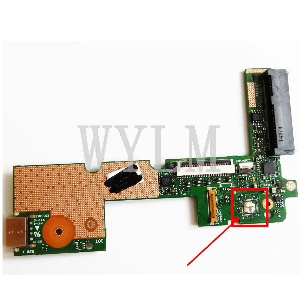 T100TA REV2.1 для ASUS T100TAF материнская плата ноутбука с зарядным портом тест ОК