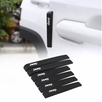 

Anti-collision Bars Anti-scratch Protector Stickers Car Door Rearview Mirror Buffer Trim For Jeep Cherokee Compass Patriot