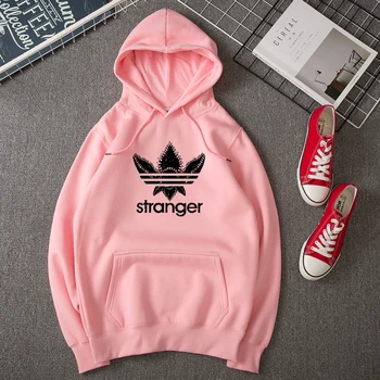 

2018 Brand New Fashion Stranger Things Cap Clothing Hooded Sweatshirt hoodies Men/Women Hip Hop Hoodies Plus Size Streetwear