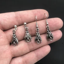 Indie Gothic Little Bat Earrings Jewellery Punk E Girl Aretes Aros Aesthetic Grunge Goth Goblincore Accessories