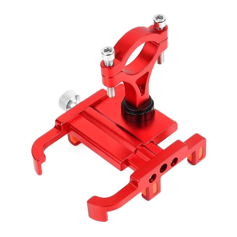 Aluminium Legierung Fahrrad Telefon Halter Universal Handy Rack Anti-slip Bike Lenker Clip Stehen G