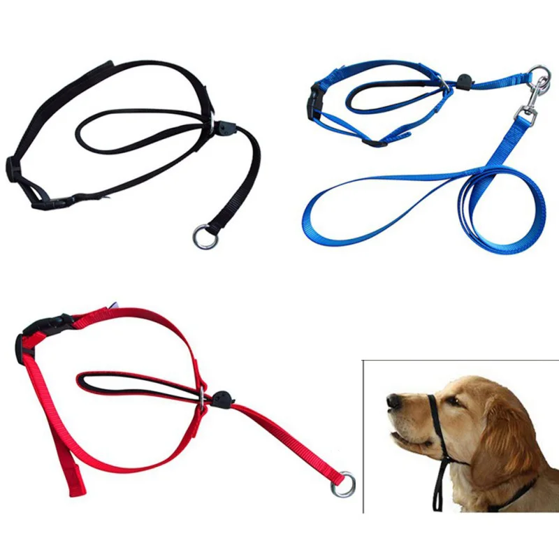 Correa de Control suave para Collar de cabeza de perro, herramienta de entrenamiento para dejar de tirar, sin dolor, productos para mascotas