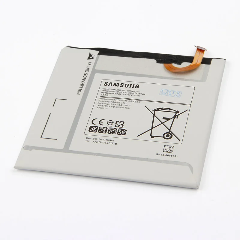 samsung высококачественный EB-BT367ABE аккумулятор для samsung Galaxy T385 Tab A2S 8,0 Edition T380 Edition 5000mAh