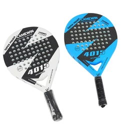 2021 12K Adult Beach Tennis Paddle Racket Professional Full Carbon Rough Face Raqueta With Cover Bag Unisex Equipment Padel New