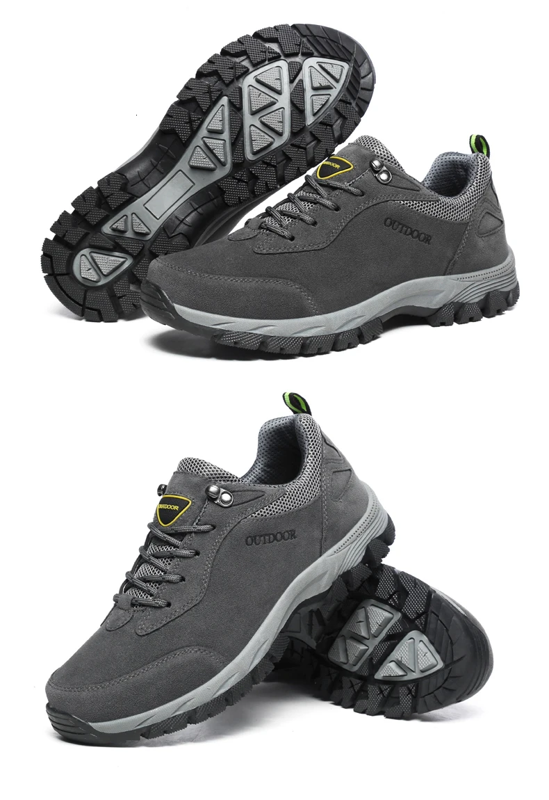 Plus Size 49 Outdoor Non-slip Hiking Walking Shoes Men's Casual Shoes Fashion Man Sneakers Calzado Hombre Casual Shoes for Male