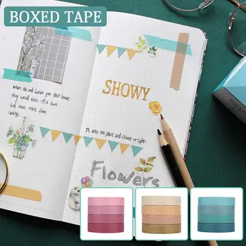 

Washi Tape Convenient Economic Paper 1Set/4pcs Supplies Stationery Decoration Sticker Interior Design Crafts