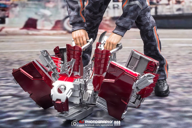 TYStoys 1/6, Мстители, Железный человек, сцена, аксессуар, чемодан, броня, MK5, шарнир, Movabe, фигурка, модель, набор
