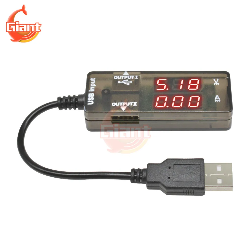 DC Цифровой вольтметр Амперметр мини креативный телефон USB тестер напряжение измеритель тока Портативный USB зарядное устройство Доктор мощность детектор