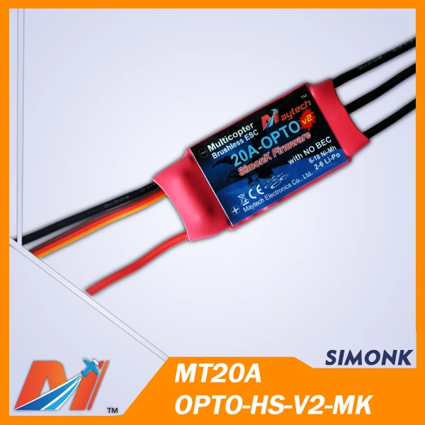 Maytech распродажа 20A Мультикоптер harrier suprem V2 ESC
