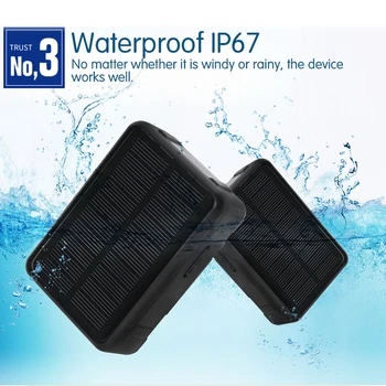 

High Quality Cow GPS Tracker RF-V34 Solar Power Strong Magnetic Anti-remove Alarm Voice Monitor GSM GPS Animals Trakcing Device