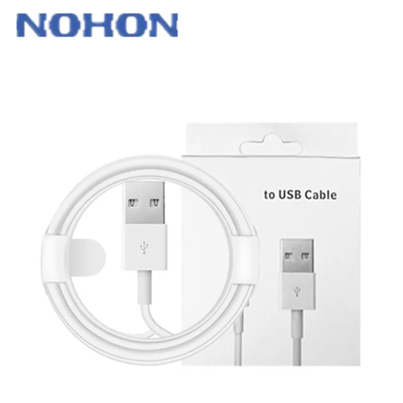 USB-кабель nohon для Apple iPhone 11 X XS MAX XR 5 5S SE 6 6S 7 8 Plus ipad mini air 2 с коробкой 1 м оригинал |