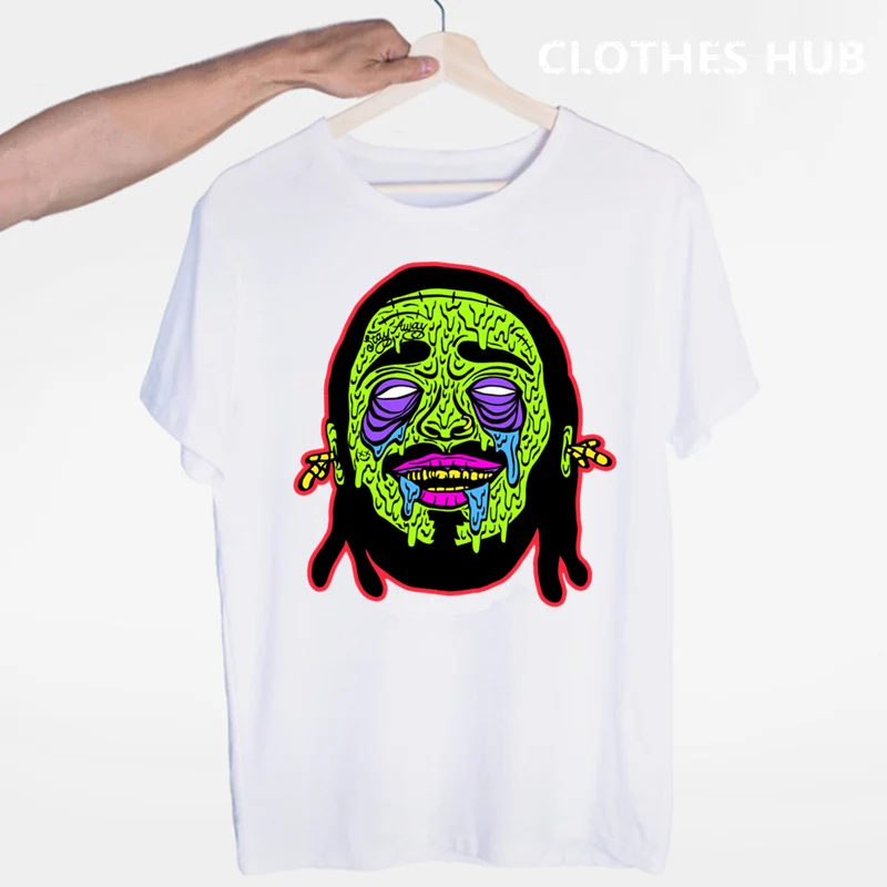 Post Malone Hip Hop T-shirt O-Neck Short Sleeves Summer Casual Fashion Unisex Men And Women Tshirt