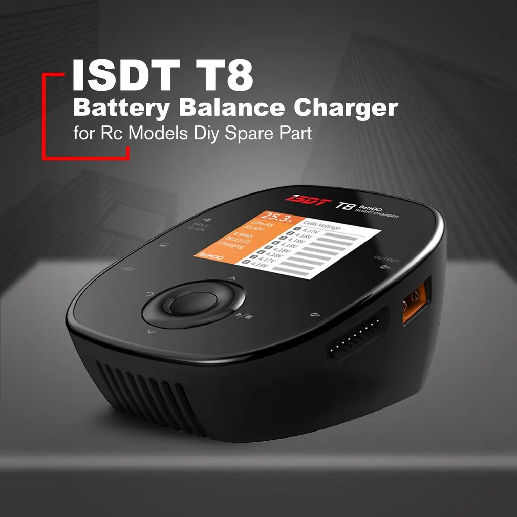 ISDT T8 Battgo 1000 Вт 30A большая мощность Lipo батарея баланс зарядное устройство интеллектуальное Цифровое зарядное устройство для Rc моделей Diy запасные части