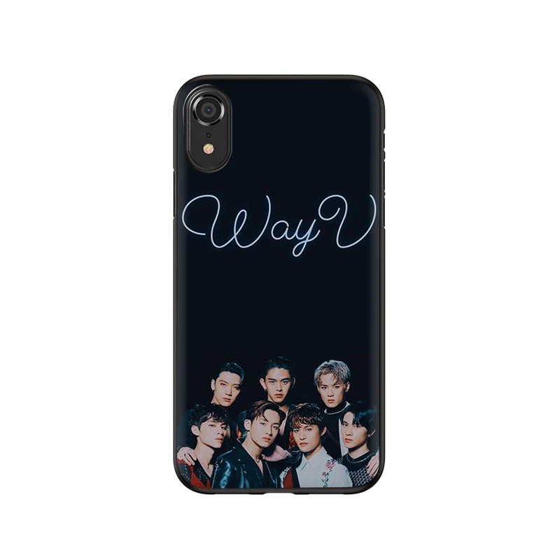 B10 WayV TPU Мягкий силиконовый чехол-накладка для Apple iPhone 5 5S SE 6 6S 7 8 Plus X XR XS 11 Pro Max - Цвет: B10