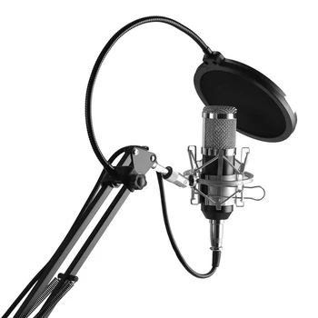 

Studio Microphone Kits For Personal Recording Karaoke For Computer Condenser Professional Microphone Mic Stand