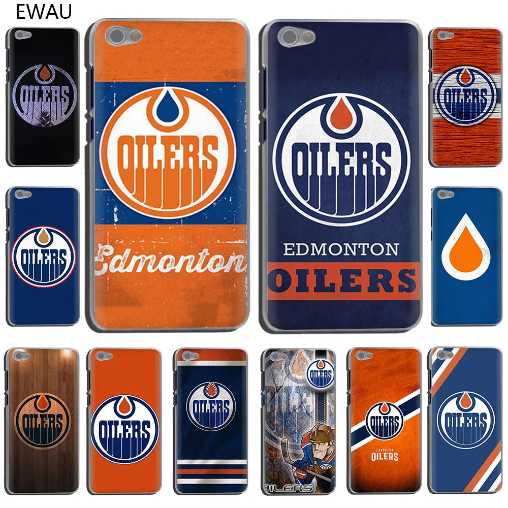 

EWAU Edmonton Oilers Hard Phone Cover Case for Xiaomi Redmi Note 4 4X 5 6 7 8 pro 5A Prime