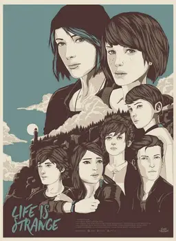 

Life is strange Hot Game Art Film Print Silk Poster Home Wall Decor 24x36inch