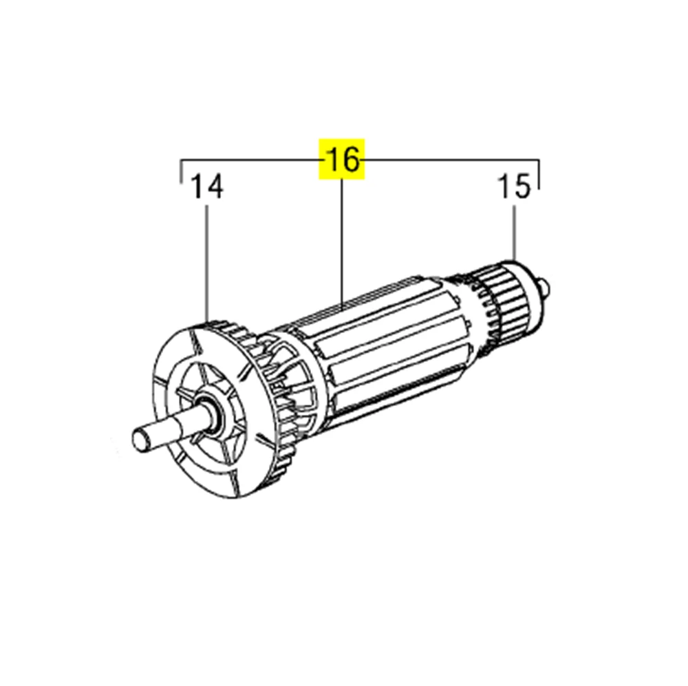 220-240V Armature Rotor FOR METABO PE12-175 310008630 | Инструменты