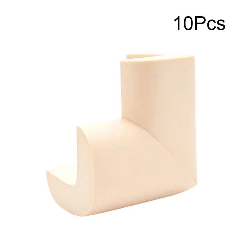 beige 10 шт. детская Защитная угловая защита от детей, свободно играющих по дому, защита углов, защита для малышей - Цвет: beige