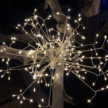 

150 Solar LED Light Explosion Star Dandelion Light without Battery LED String Lamp Party Decorative
