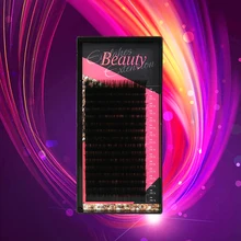 Klacuva, индивидуальные ресницы для наращивания, 16 рядов, профессиональные норковые Индивидуальные ресницы для наращивания, макияж, гибридные/мега объемные ресницы