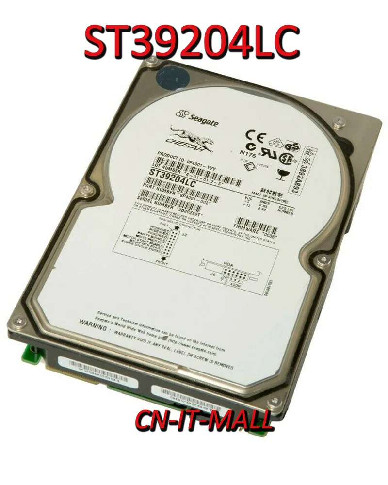 SEAGATE CHEETAH 15K.4 ST336754LC 36.7GB 15000 RPM 8MB SCSI U320 HARD DRIVE NEW