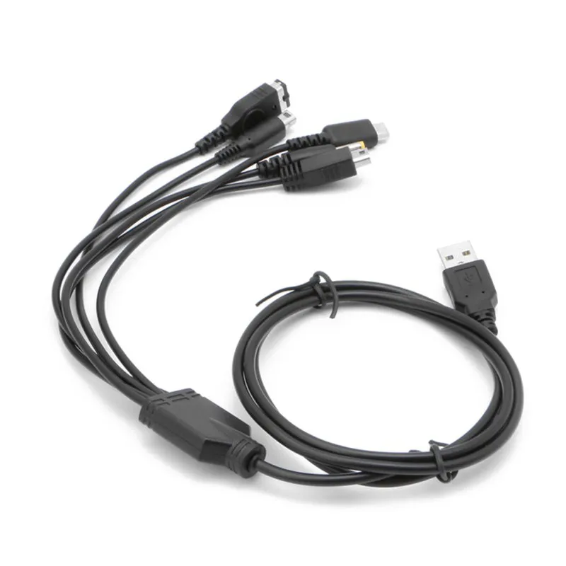5 в 1 usb зарядный кабель зарядное устройство для nintendo GBA SP для WII U 3DS NDSL XL DSI psp