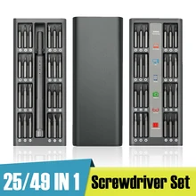 

New Screwdriver Set 24/48 In 1 Precision Screw Driver Torx Bit Magnetic Hex Phillips Bits Mobile Phone Laptop Repair Tools Kit