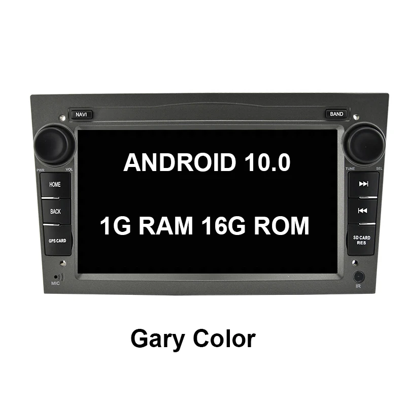 Bonroad 7 дюймов Android 10 Автомобильный мультимедийный плеер для Opel Astra Vectra Antara Zafira Corsa Автомобильный DVD Радио gps навигация(без dvd - Цвет: 1G RAM 16G ROM-G