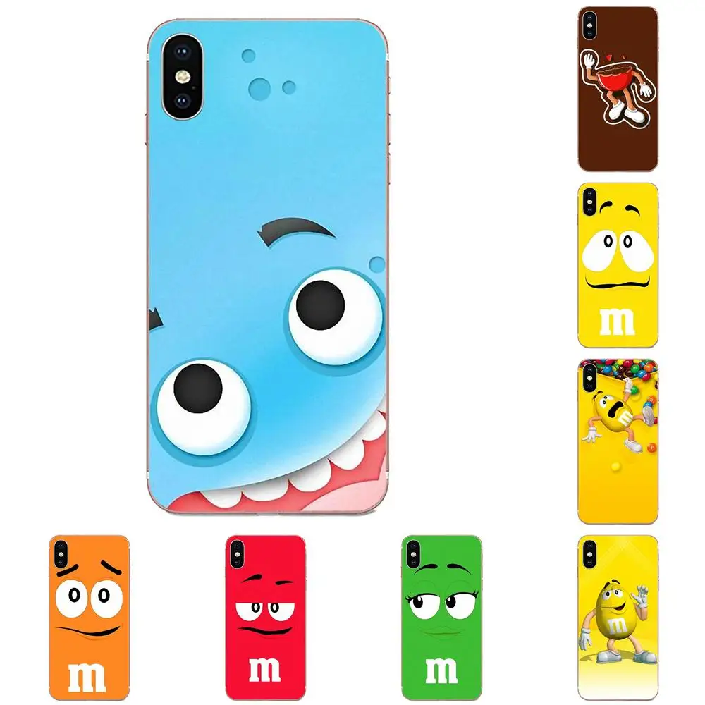 Мультяшная бутылка M &amp m's Chocolate Nutella прекрасная для Huawei Honor 4C 5A 5C 5X 6 6A 6X 7 7A 7C 7X 8 8C 8S