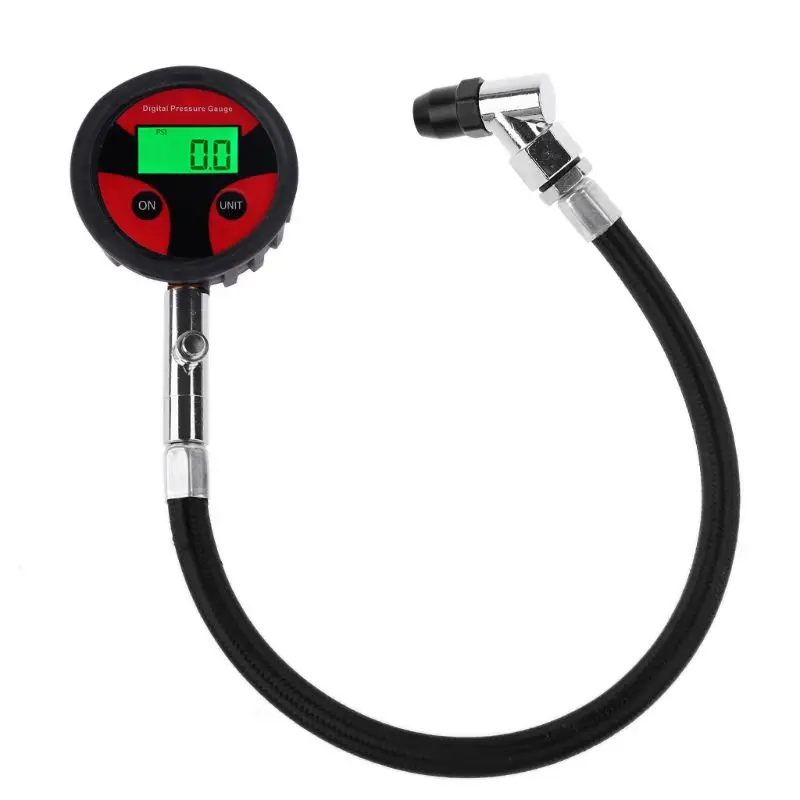 

Digital Tire Air Pressure Gauge 200PSI Monitoring Tester for Car Motorcycle Tyre 831F