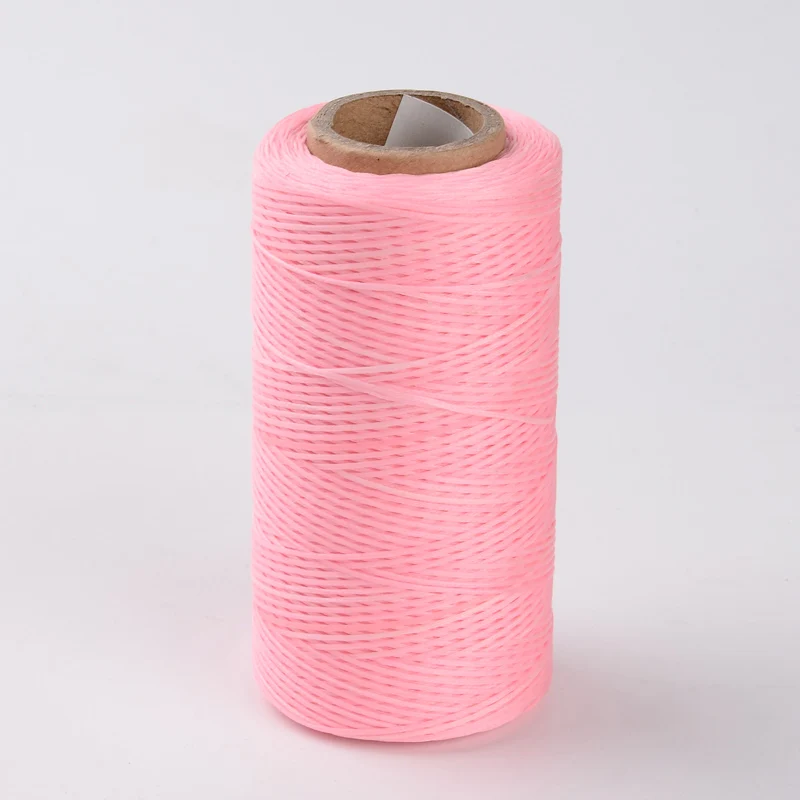

1mm 260m/roll 21 Colors Flat Waxed Polyester Cords for Jewellery Making. Size: about 1mm wide, 0.3mm thick