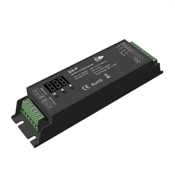 

10PCS 4CH*8A 12-36VDC CV DMX Decoder D4-P Constant Voltage 4Ch DMX512 Decoder Terminal Interface High Power RGB RGBW Decoder