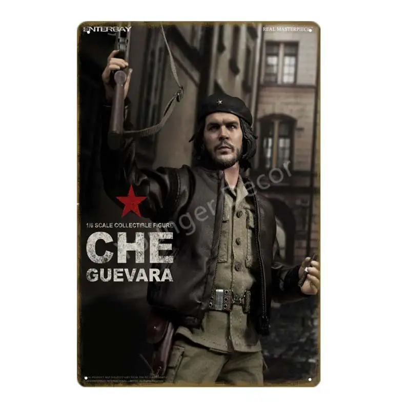 Винтажные Ретро Металлические плакаты Che Guevara, плакат, настенная живопись, табличка для бара, кафе, комнаты, клуба, вечерние, домашний декор, YD