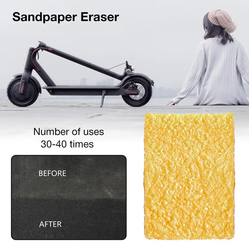

For Xiaomi M365 Electric Scooter Skateboard Sandpaper Clean Eraser Pedal Sandpaper Cleaner Cleaning Artifact Scooter Accessories