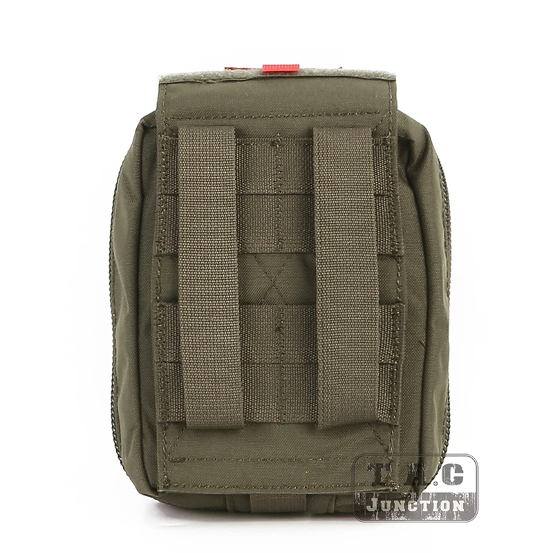 

Emerson Tactical MOLLE First Aid Kit Pouch EmersonGear RANGER GREEN Medical Carrier Rip-Away EMT IFAK Survival Bag With Zipper