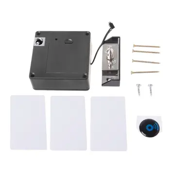 

Cabinet Invisible Electronic RFID Lock Hidden Keyless Drawer Door Locks Sensor Locker X6HD