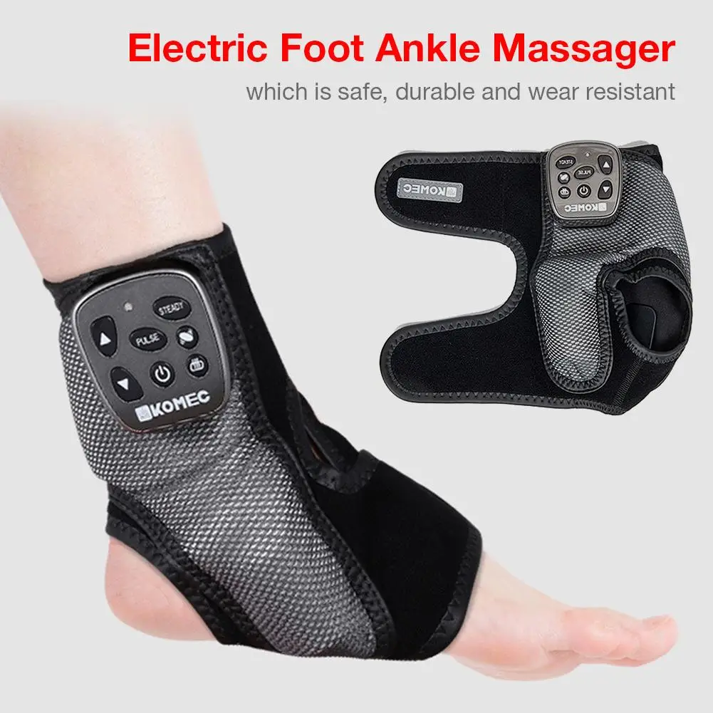 

Electric Foot Ankle Massager Vibration Heating Massage Therapy Lighten Ligament Strain Pain Relief relief the pain