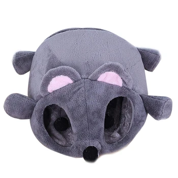 

Soft Pet House Dog Bed Cat Small Animal Products Gray Mouse Pet Nest
