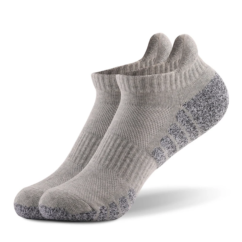 6Pairs Athletic Ankle Socks Sports Low Cut Socks Performance Thick Cushion Knit Quick Dry Sock Outdoor Fitness Breathable