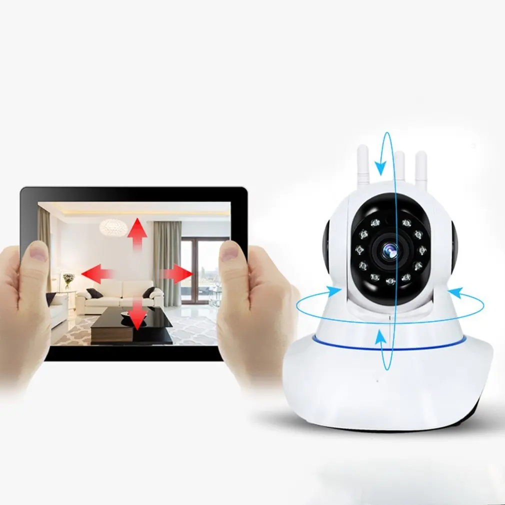 Беспроводной Камеры Скрытого видеонаблюдения Hd Ночное видение смартфон Wi-Fi, веб-Камера Поддержка 24-часовое видео или сигнализации Камера