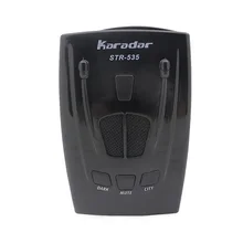 KARADAR автомобильный радар детектор STR535 значок дисплей X K Лазерная стрелка Анти радар детектор качество чисто мобильный камера детектор