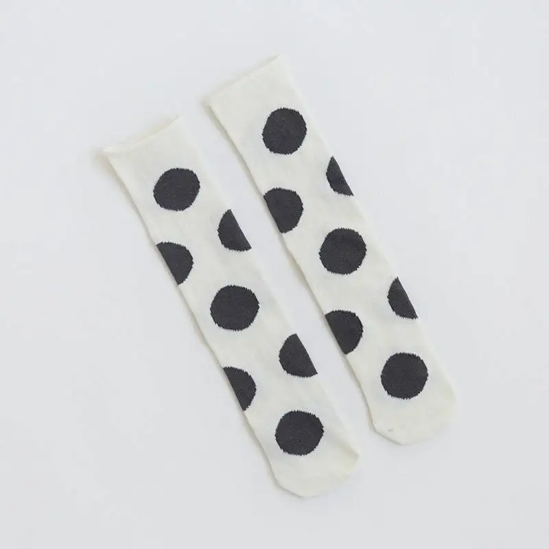 white C Wecute/Гольфы с принтом короны для маленьких детей; Детские милые модные длинные хлопковые носки принцессы; осенние носки для маленьких девочек - Цвет: white C