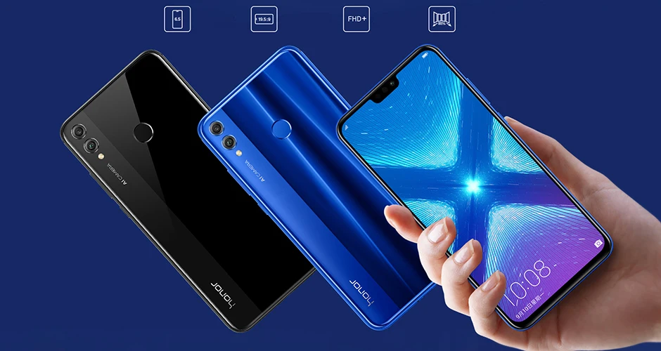 Global ROM Honor 8X 4GB 64GB Smartphone not 8 model Octa Core 6.5'' Full Screen Kirin 980 3750mAh  20MP Camera Multiple Langue (12)