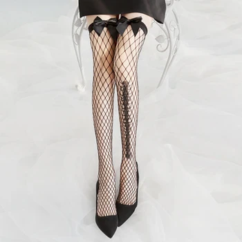 

2020 Fishnet Stockings Girl Seduction Sexy Bow Skinny Legs Sexy Summer Stockings for wholesale Drop Shipping