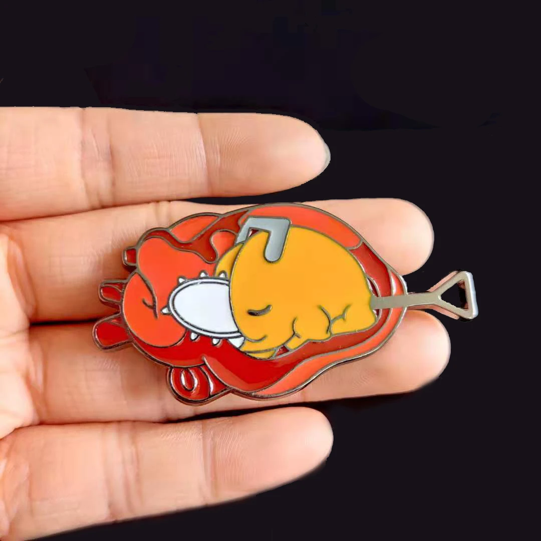 Chainsaw Man CSM Lewd Power And Makima Hard Enamel Pin