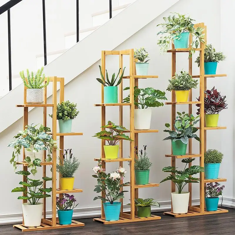 Stojaki Para For Soporte Plantas Interior Estanteria Escalera Varanda Stojak Na Kwiaty Balcony Dekoration Shelf Flower Stand