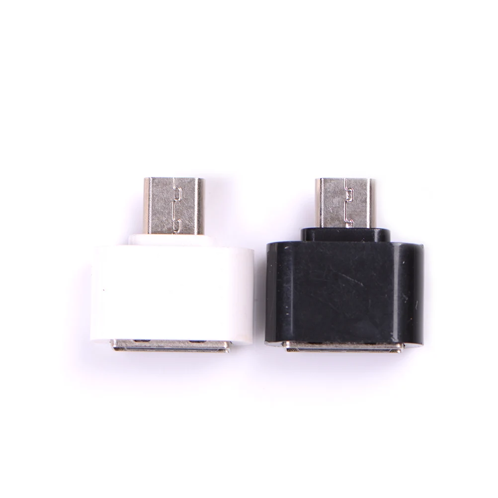 1Pc Mini Micro USB Male to USB 2.0 Female Adapter OTG Converter For Android Phone Tablet PC Connect To U Flash Mouse Keyboard