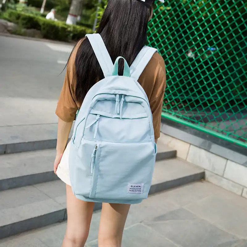 large teenage girl backpacks